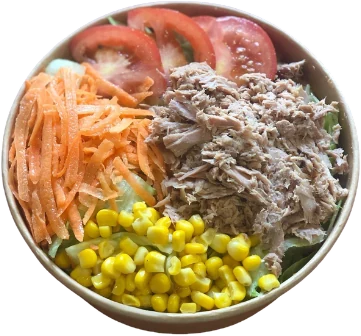 Frischer Thunfisch-Salat